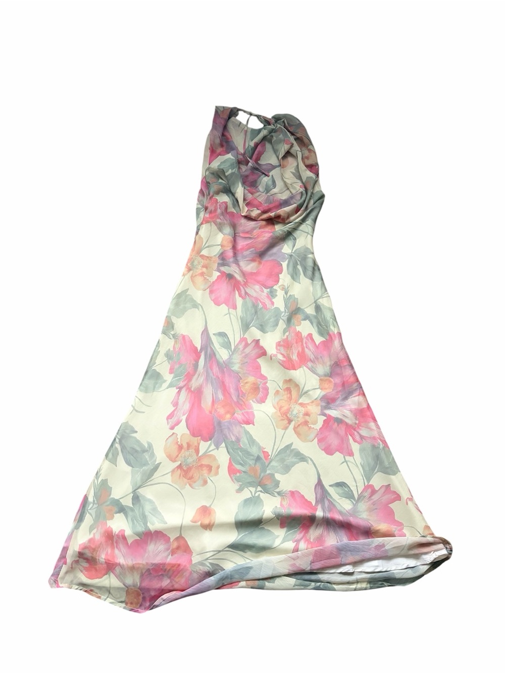 Peppermayo Role Model Maxi Dress Cowl Neck Maxi Dress in Yellow Peony size 8 - Picture 9 of 9